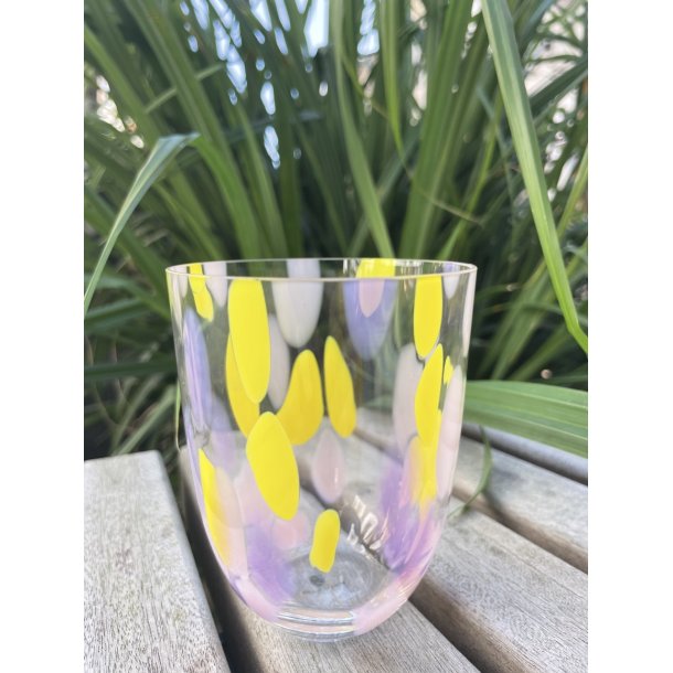 BIG CONFETTI - Gul, lilla &amp; rosa