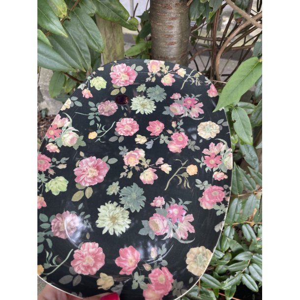 Melamin tallerken - Dark rose -rektangul�r 