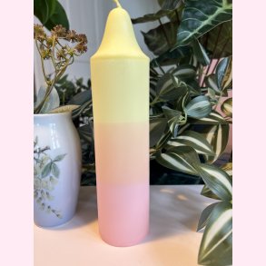 Bloklys gul/orange/lyserd