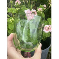 Anna von Lipa vandglas - LOW SWIRL - Ligth green