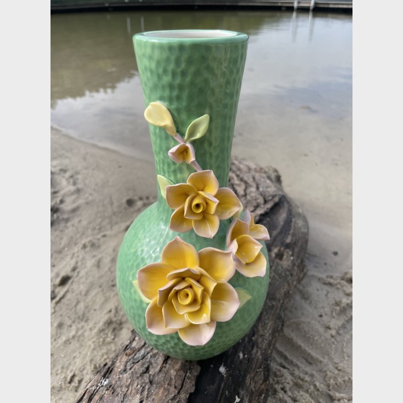 Vase med blomster (og god Karma)