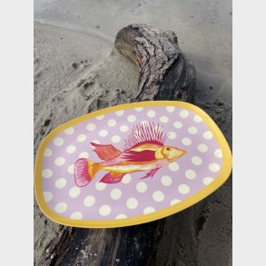 Melamin tallerken - blob blob blob.....