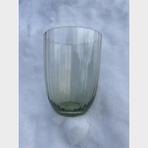 Mundblst glas - BAMBOO tumbler - Olive